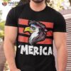 Eagle Mullet 4th Of July 2022 Shirt Usa American Flag Merica