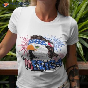 Eagle Mullet 4th Of July 2023 Shirt Usa American Flag Merica