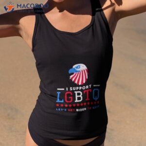 Eagles I Support Lgbtq Let’s Get Biden To Quishirt
