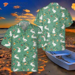 Easter Egg And Bunny Hawaiian Shirt, Funny Gift Ideas
