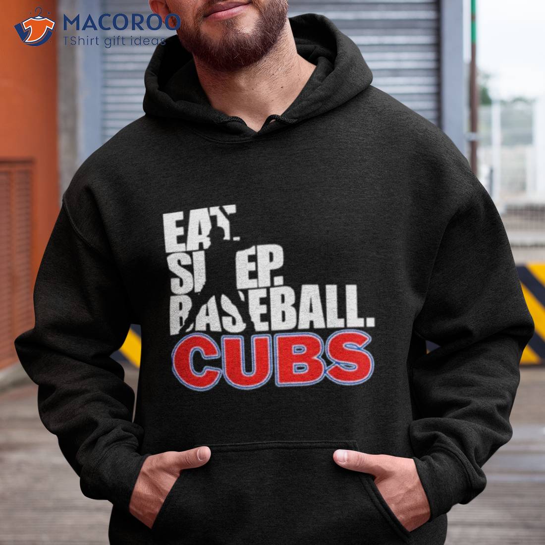 MLB Chicago CUBS Eat Sleep Baseball Shirt, hoodie, sweater, long
