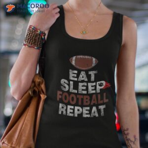 eat sleep football repeat retro funny american fan shirt tank top 4