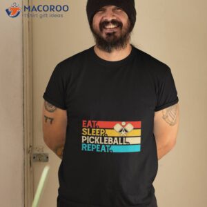 eat sleep pickleball repeat shirt tshirt 2