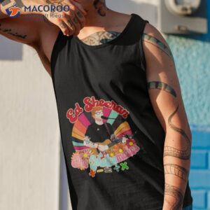 ed sheeran retro the mathematics 2023 tour shirt tank top 1