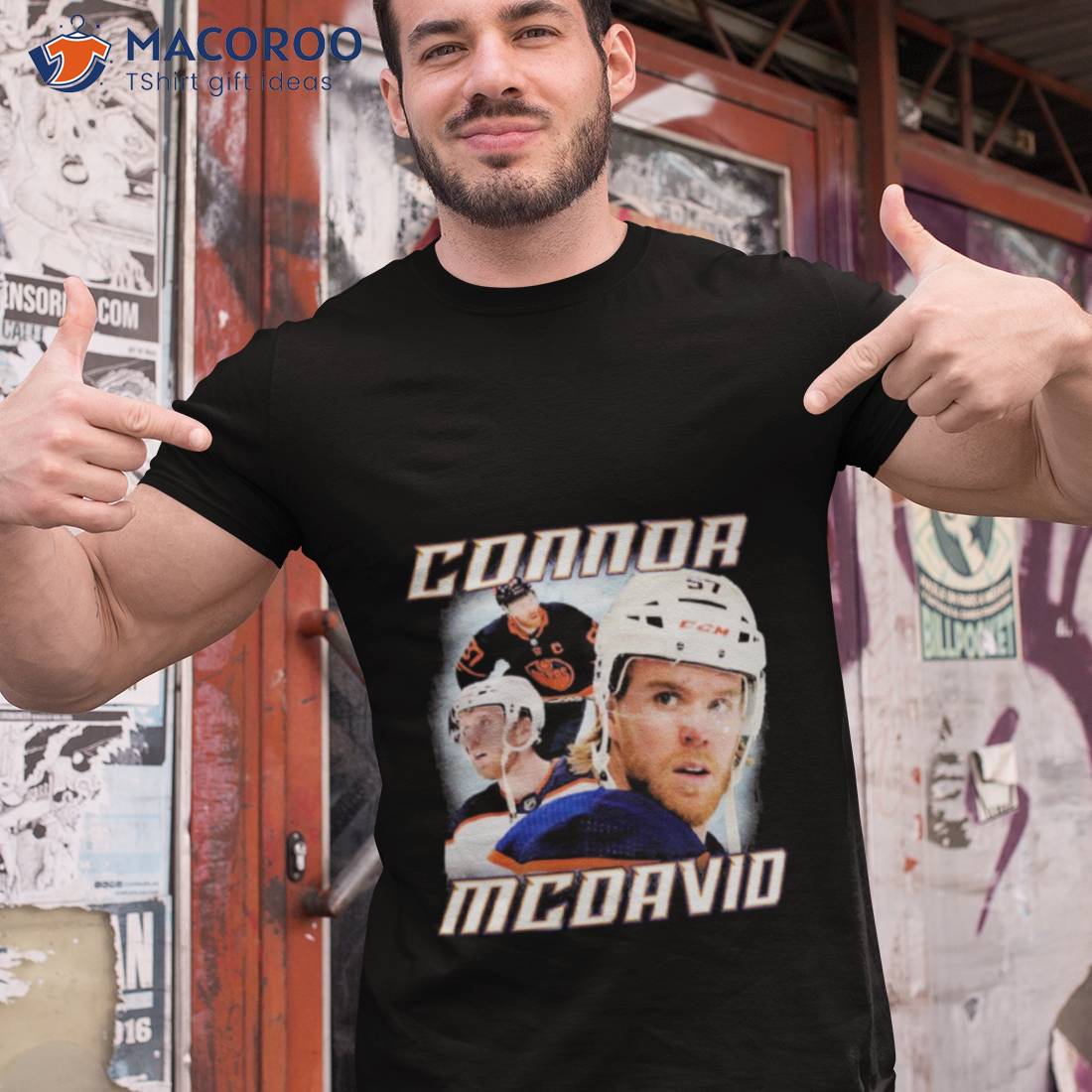 Mcdavid Youth T-shirt Oilers Edmonton Connor Made to 