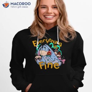 eeyore everything is fine shirt hoodie 1