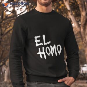 El Homo White Shirt 2 el homo white shirt sweatshirt