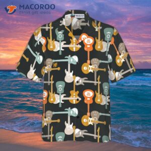 electric guitar and hawaiian shirt 2