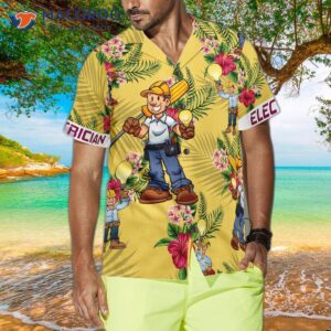 electrician s hawaiian shirt 2