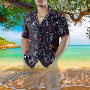 elegant thanksgiving hawaiian shirt 1