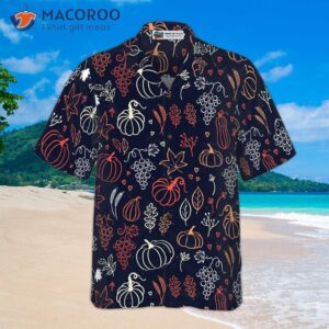 elegant thanksgiving hawaiian shirt 2