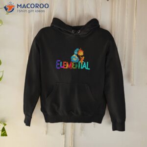 elemental fire and water shirt hoodie