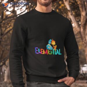 elemental fire and water shirt sweatshirt