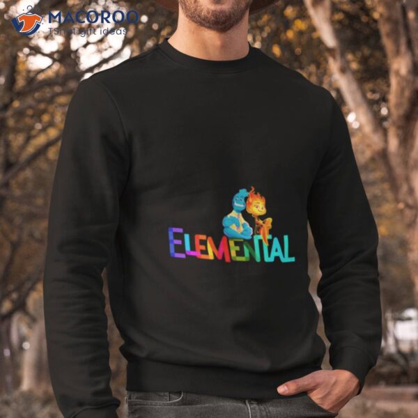 Elemental Fire And Water Shirt