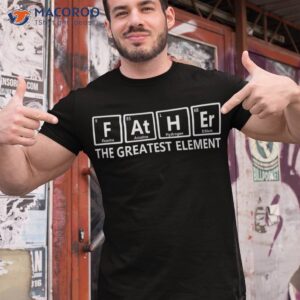 elet dad chemist than your average father periodic table shirt tshirt 1