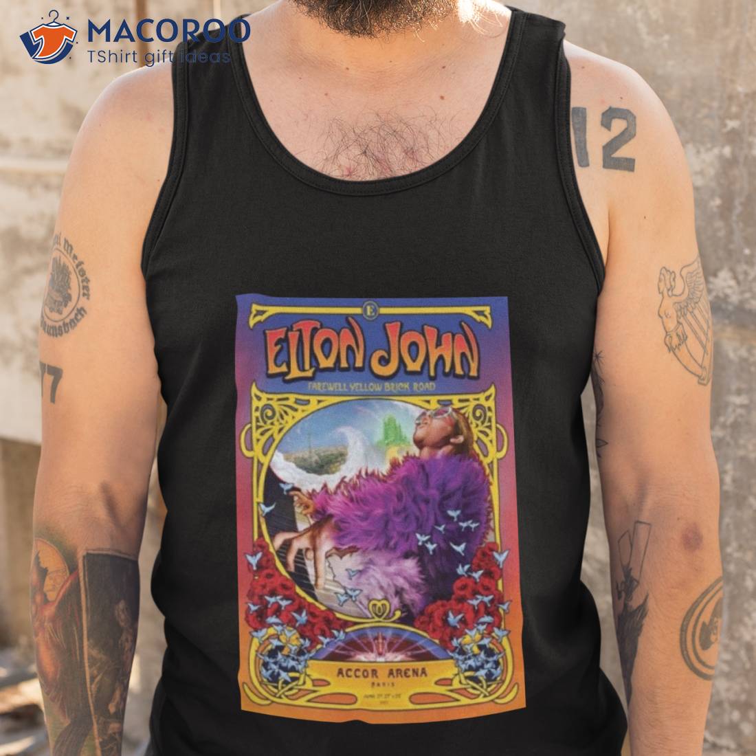 Elton John Farewell Yellow Brick Road Tour Accor Arena Paris 2023 Shirt Elton John Farewell Yellow Brick Road Tour Accor Arena Paris 2023 Shirt