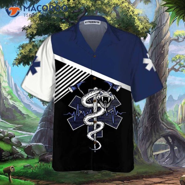 “emt Paramedic Hawaiian Shirt, Funny Shirt For , Gift Idea”