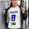 Enock Mwepu No 8 Zambia Flag Shirt