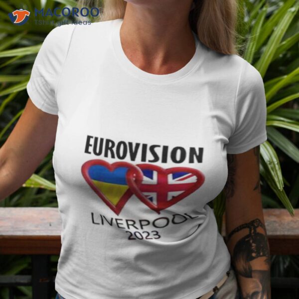 Eurovision 2023 Liverpool Uk Eurovision Shirt