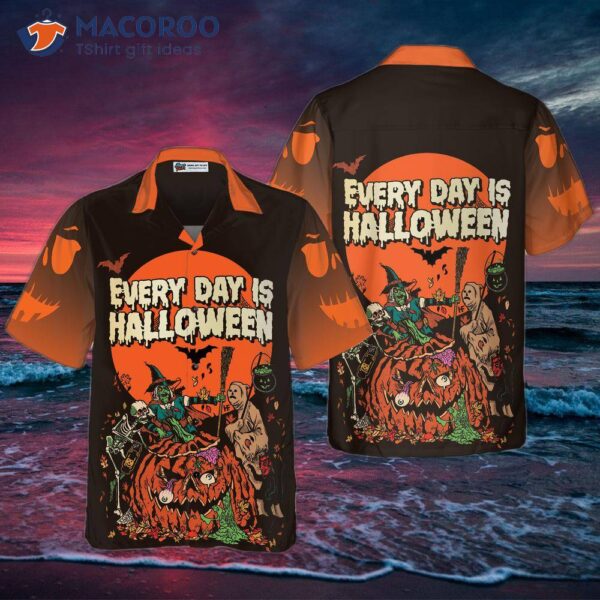 Everyday Is A Halloween Shirt For Hawaiian