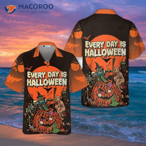 Everyday Is A Halloween Shirt For Hawaiian