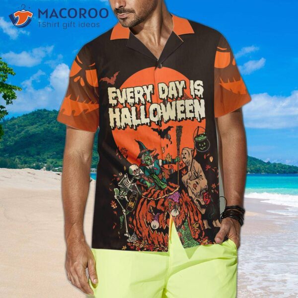 Everyday Is A Halloween Shirt For Hawaiian