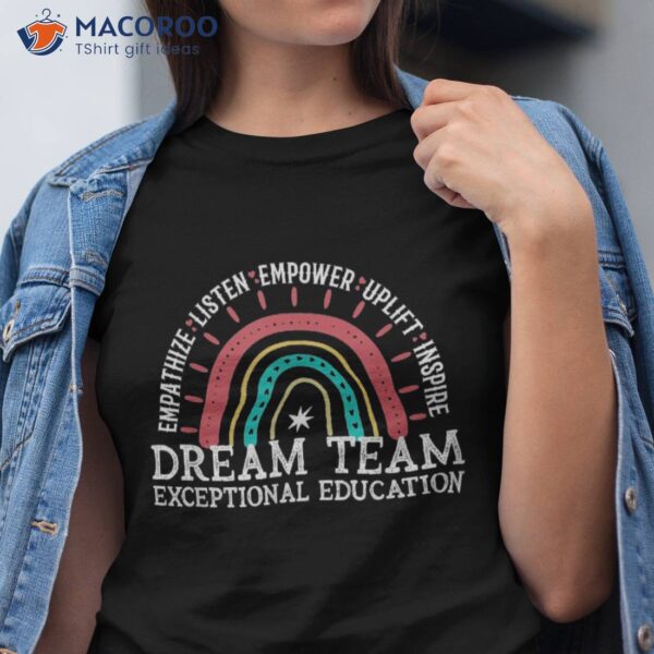 Exceptional Education Special Sped Teacher Team Shirt