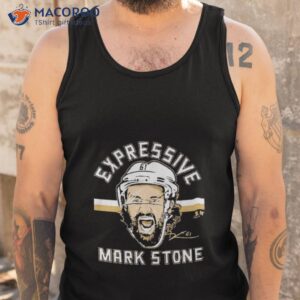 expressive mark stone vegas golden knights 2023 champions signature shirt tank top