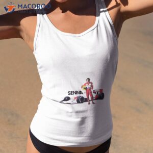 f1 legend senna racing shirt tank top 2