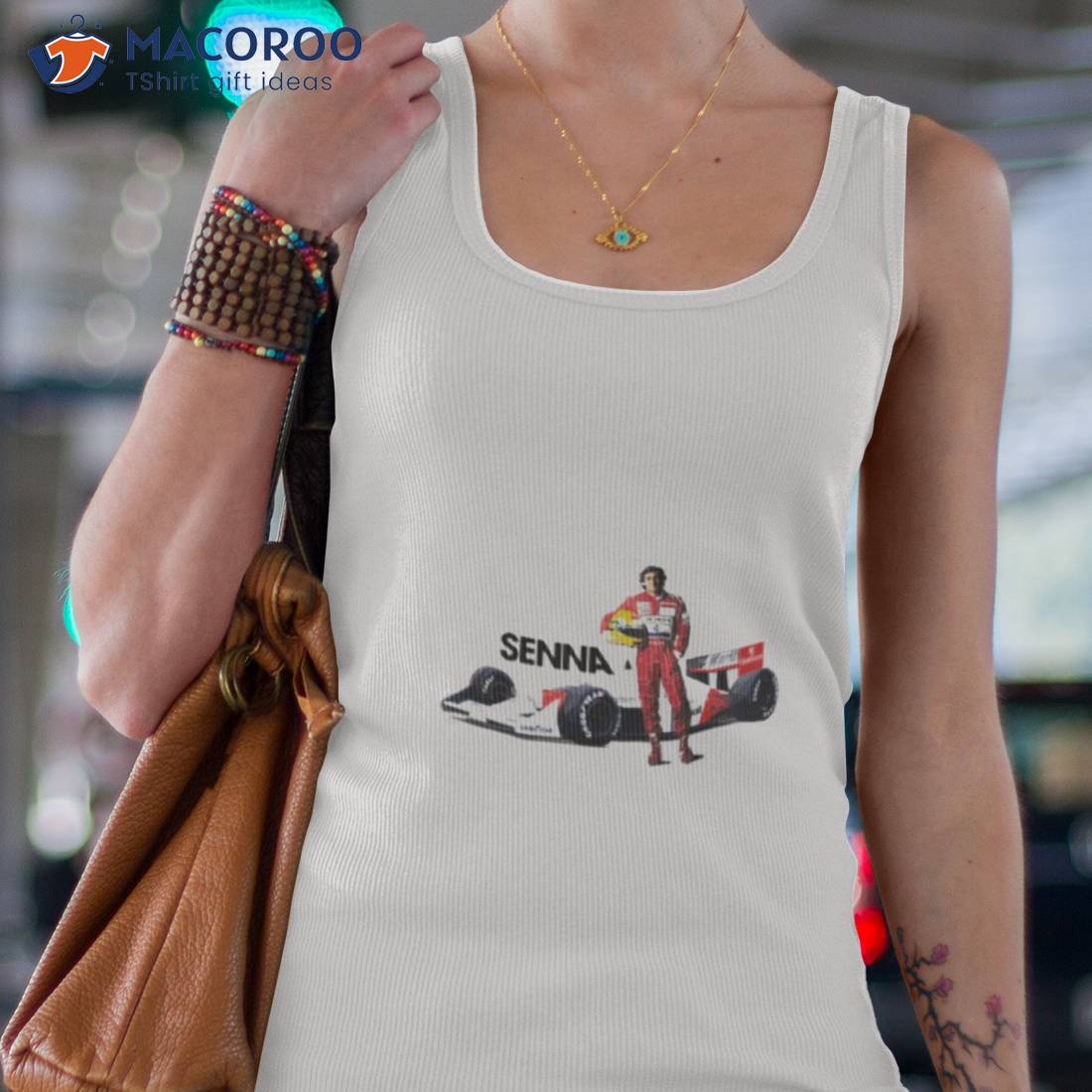 F1 Legend Senna Racing Shirt F1 Legend Senna Racing Shirt