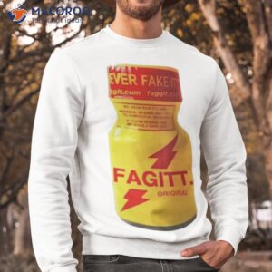 fagitt popper original shirt sweatshirt