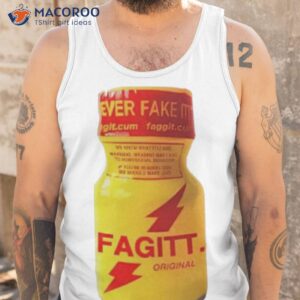 fagitt popper original shirt tank top