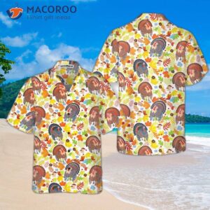 Fall For Thanksgiving Turkeys Hawaiian Shirt, Funny Gobble Gift Day Fall For Thanksgiving Turkeys Hawaiian Shirt, Funny Gobble Gift Day
