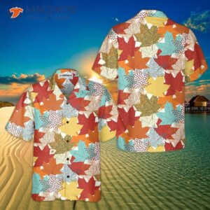 fall maple leaf hawaiian shirt autumn vibe thanksgiving unique gift for day 0