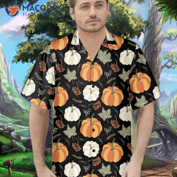 Fall Pumpkin Thanksgiving Hawaiian Shirt, Funny Unique Gift Ideas