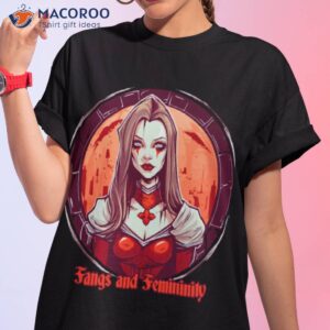 fangs and femininity shirt tshirt 1