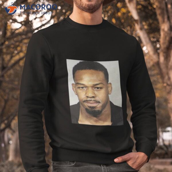 Fans Wearing Jon Jones Mugshoshirt