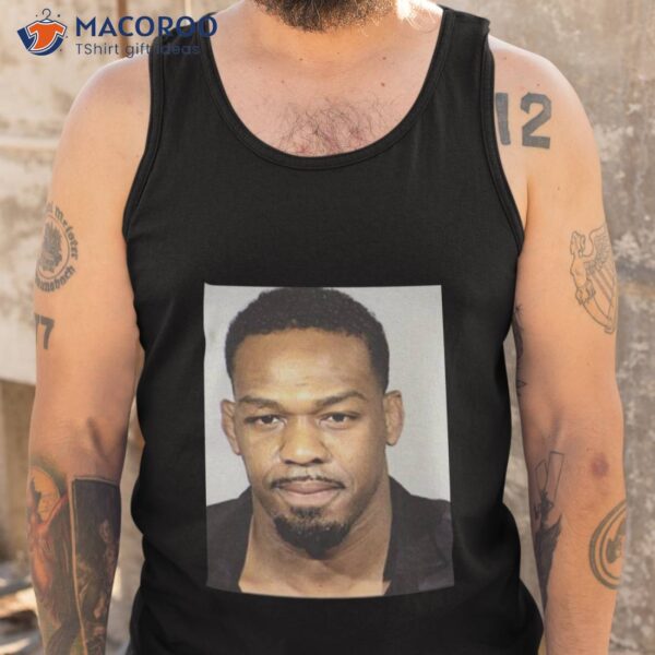 Fans Wearing Jon Jones Mugshoshirt