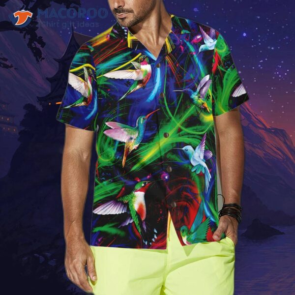 Fantasy Hummingbird Hawaiian Shirt