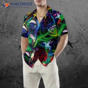 fantasy hummingbird hawaiian shirt 4