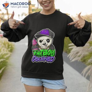 fat boy certified panda shirt sweatshirt 1