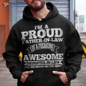 father in law fathers day from daughter shirt hoodie