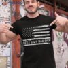 Father’s Day Best Cat Dad Ever With Us American Flag Shirt