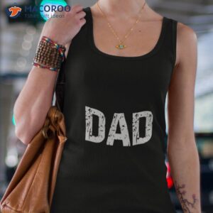 fathers day dad text shirt tank top 4