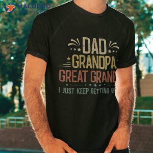 fathers day gift from grandkids dad grandpa great shirt tshirt 2