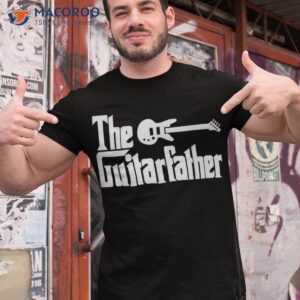 Fathers Day The Guitar-father Musician Guitarist Dad Gift Shirt