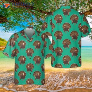 Festive Thanksgiving Turkey Hawaiian Shirt, Funny Gobble Gift For Day