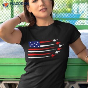 fighter jet american shirt 4th of july flag patriotic gift tshirt 1