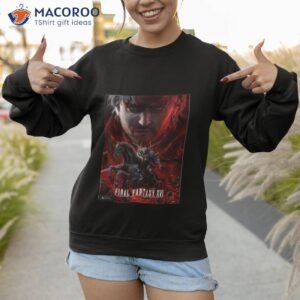 Final Fantasy Xvi Now Exclusively On Ps5 Square Enix Fan Gifts Shirt 2 final fantasy xvi now exclusively on ps5 square enix fan gifts t shirt sweatshirt