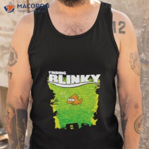 finding blinky shirt tank top